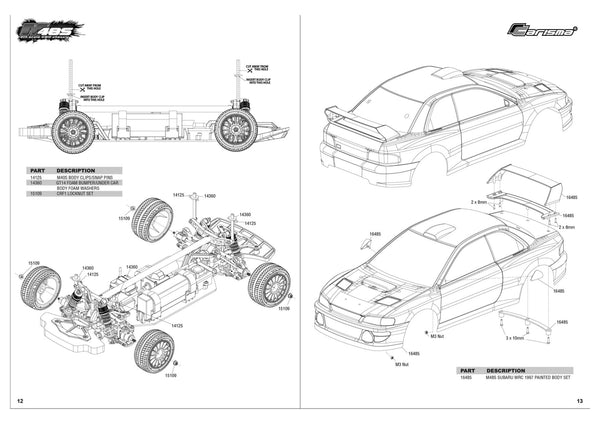 NEW M48S SUBARU WRC 1997 (with ARC-3 )