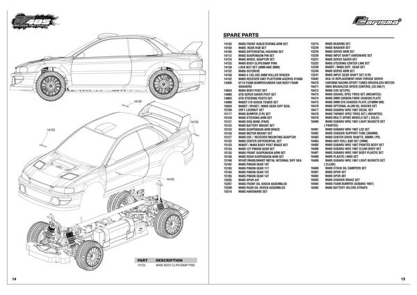 NEW M48S SUBARU WRC 1997 (with ARC-3 )