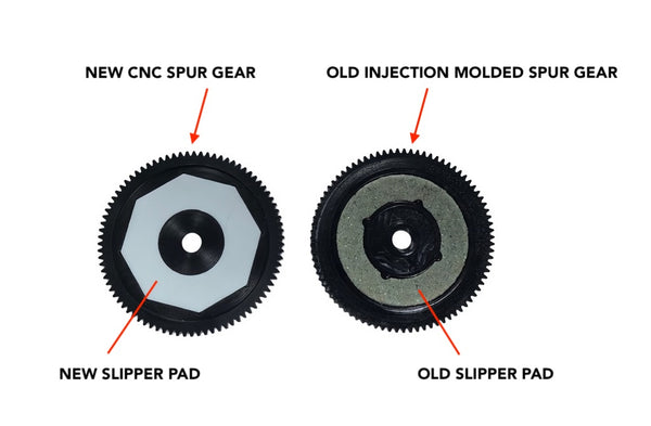 NEW SCA-1E 2.1 48Pitch CNC 83T Spur Gear Set