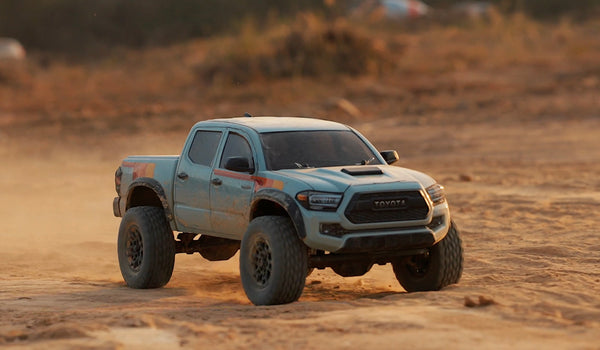 TOYOTA TACOMA TRD PRO PAINTED BODY SET V2 (LUNA ROCK GREY)