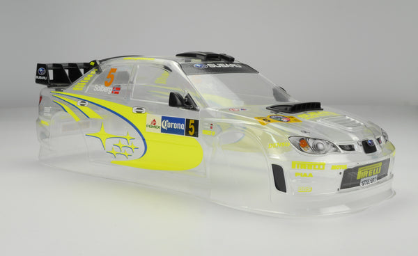 1/10th Subaru Impreza WRC 2006 Clear Body Set 260mm WB