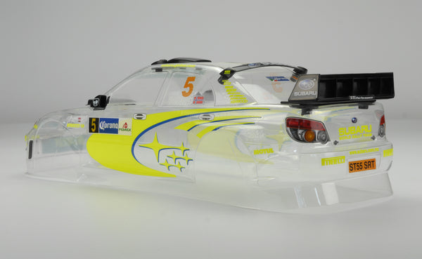 1/10th Subaru Impreza WRC 2006 Clear Body Set 260mm WB