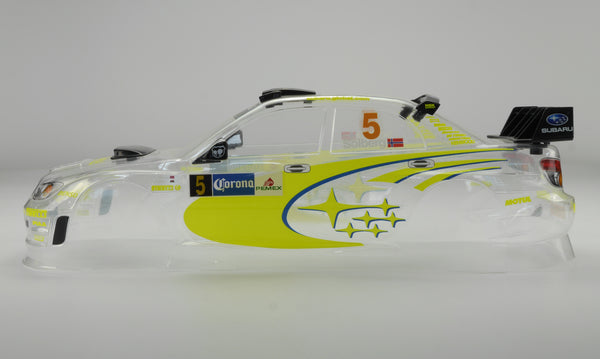 1/10th Subaru Impreza WRC 2006 Clear Body Set 260mm WB