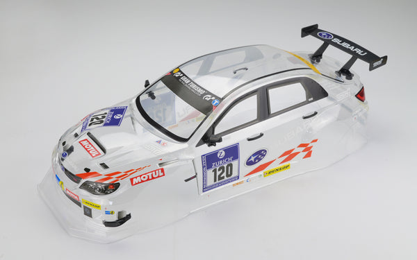 M40S 1:10 SUBARU WRX STI NBR 2013 CLEAR BODY
