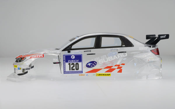 M40S 1:10 SUBARU WRX STI NBR 2013 CLEAR BODY