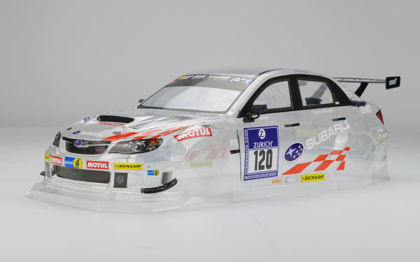M40S 1:10 SUBARU WRX STI NBR 2013 CLEAR BODY