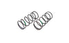 CR 4XS Shock Spring Front (Green) 3.15lbs