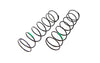 CR 4XS Shock Spring Rear (Green) 1.90lbs