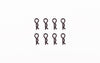 GT24 Micro Car Body Clips (x8)