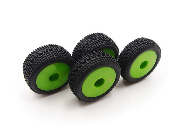 GT24B MEENI PINS RALLY TIRES SET MOUNTED