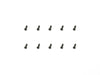 MSA-1E Flat Head Screw Set M2x8mm (x10)