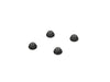 ALUM M2 WHEEL LOCK NUT SET ( BLK )