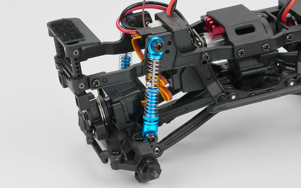 MSA-1E alum oil shocks set (Blue)