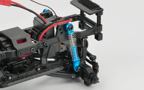 MSA-1E alum oil shocks set (Blue)