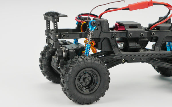 MSA-1E alum oil shocks set (Blue)