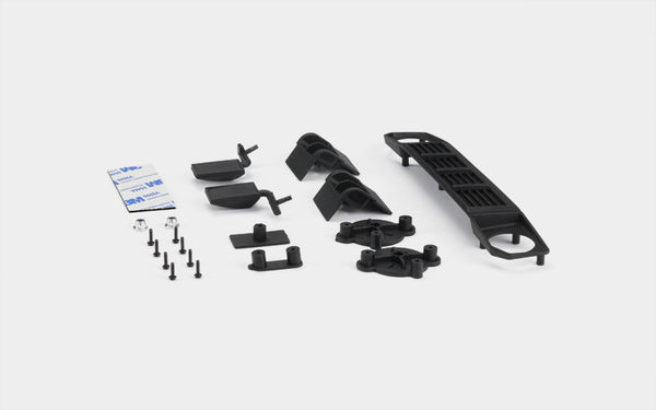 NEW SCA-1E PAJERO CLEAR BODY SET w MK1 Grill set