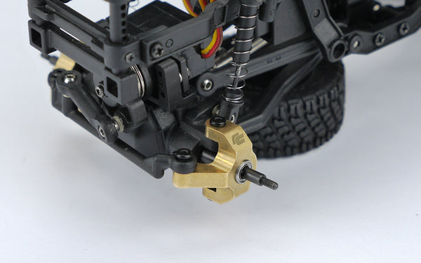 MSA-1E 7.7g Brass Steering Knuckles (1 Pair)