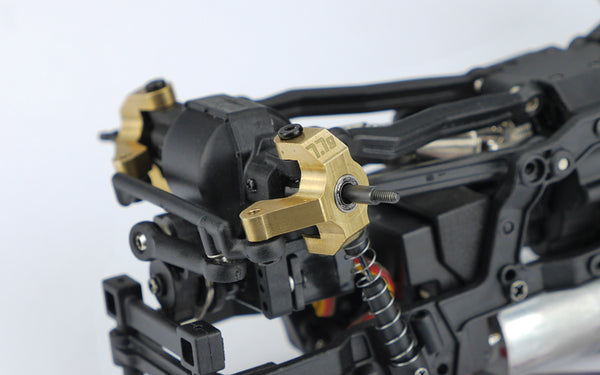 MSA-1E 7.7g Brass Steering Knuckles (1 Pair)