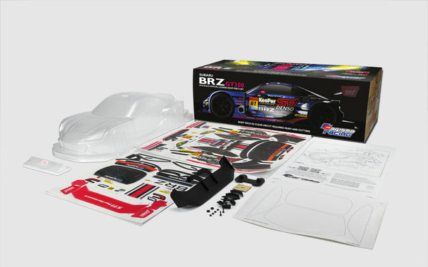 SUBARU BRZ GT300 2021 CLEAR BODY SET