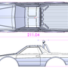 MSA-1E Clear/Unpainted Subaru BRAT Body (With Decals)