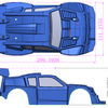 GT24 R Clear/Unpainted Body