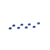 4MM ALUMINUM COUNTERSUNK WASHER (8) DARK BLUE