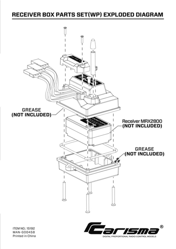 RECEIVER BOX PARTS SET (WP)