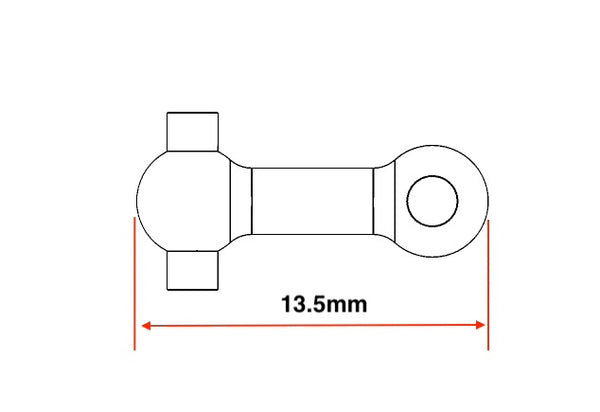 GT24 Short Dog Bones  (x2) for Rally series and Drift Series