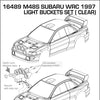M48S Subaru WRC 1997 Light Buckets ( CLEAR)