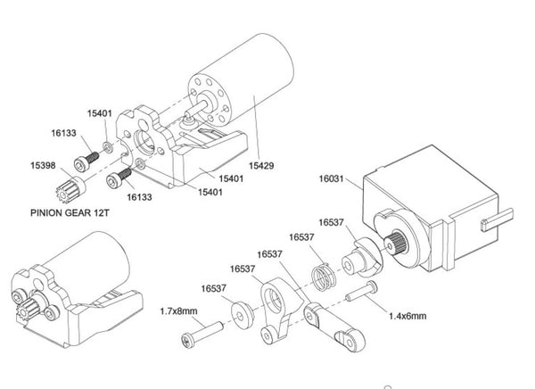 GT24 2.0 Servo Saver set