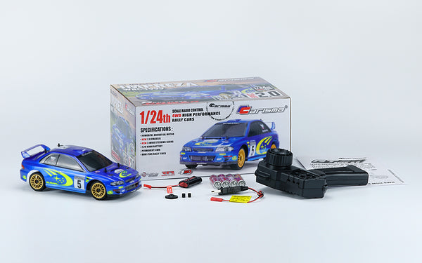 NEW GT24 2.0 1/24th 4WD RTR Brushless Subaru WRC 1999