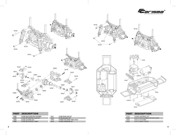 NEW GT24 2.0 AUDI SPORT QUATTRO S1 1985