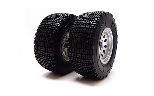 M10 SC Wheel/Tyres (x2)
