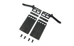 M10 DT Rear Mud Flaps Set