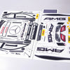 GT10RS MERCEDES-AMG C-COUPE DTM 2014 (WHITE) DECAL SHEET