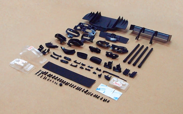 GT10 RS 1/10 BMW M4 DTM 2014 Body Plastic Parts & Rear Bumper Set
