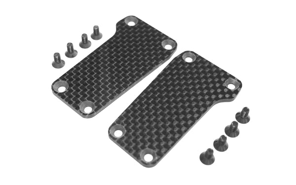 CR 4XS Carbon Fibre Rear Suspension Plates (x2)