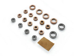 SCA-1E Stock Bearing & Bushing Set (14pcs 5x10x4, 6pcs 10x15x4)