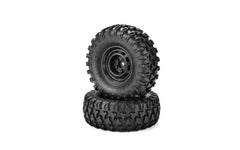 SCA-1E COYOTE 2.1 WHEEL & TIRE SET 2PCS