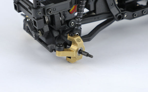 MSA-1E 7.7g Brass Steering Knuckles (1 Pair)