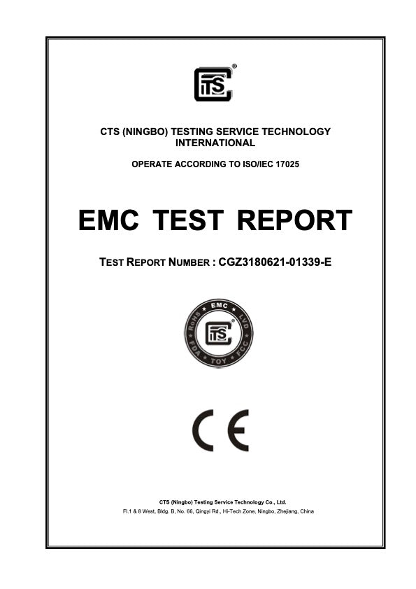 CE and FCC for GT24 Series