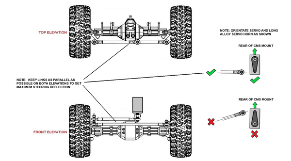 SCA-1E Alloy & CF Steering Knuckle Set (V2)